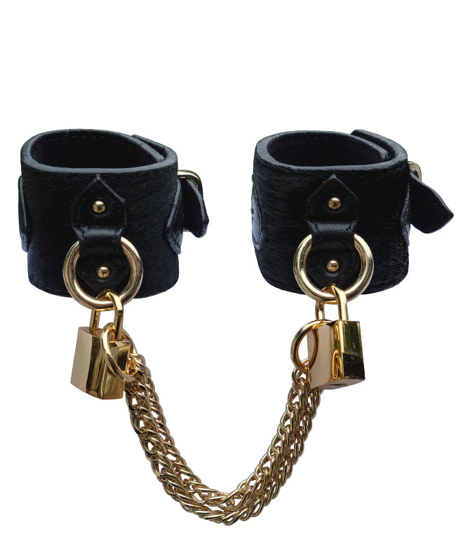 Pony Ankle Cuffs Padlocks & Chains