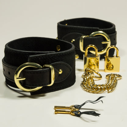 Pony Ankle Cuffs Padlocks & Chains